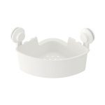 طبقه گوشه حمام ایکیا مدل TISKEN – رنگ سفید