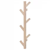 آویز لباس دیواری رنگ چوب ایکیا TJUSIG