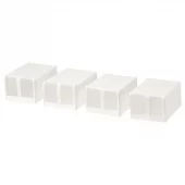 باکس پارچه ای کفش 4 عددی ایکیا SKUBB