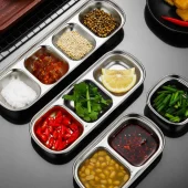 اردو خوری استیل نقره ای