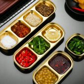 اردو خوری استیل چندخانه طلایی