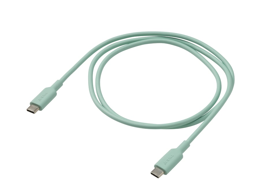 PE976511 کابل USB-C به USB-C ایکیا SITTBRUNN سفید یک متری مناسب شارژ و انتقال اطلاعات