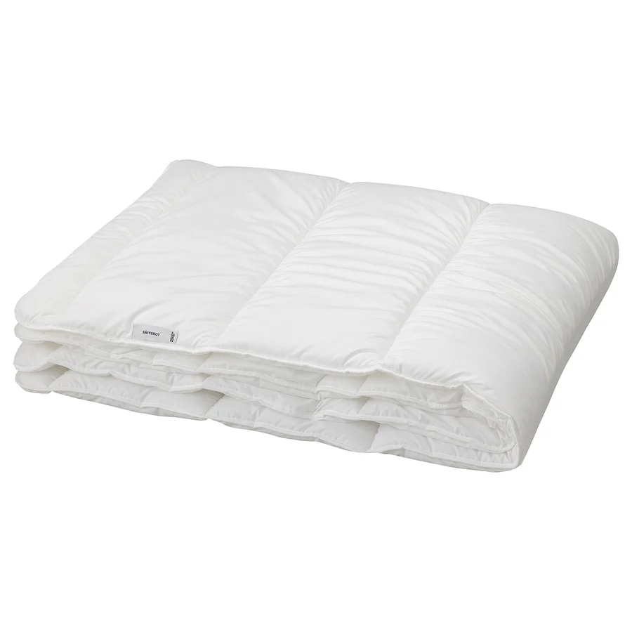 saefferot-duvet-warm__1208758_pe908799_s5 لحاف نیمه گرم ایکیا مدل SÄFFEROT با الیاف پلیاستر بازیافتی مناسب استفاده چهار فصل و خواب راحت