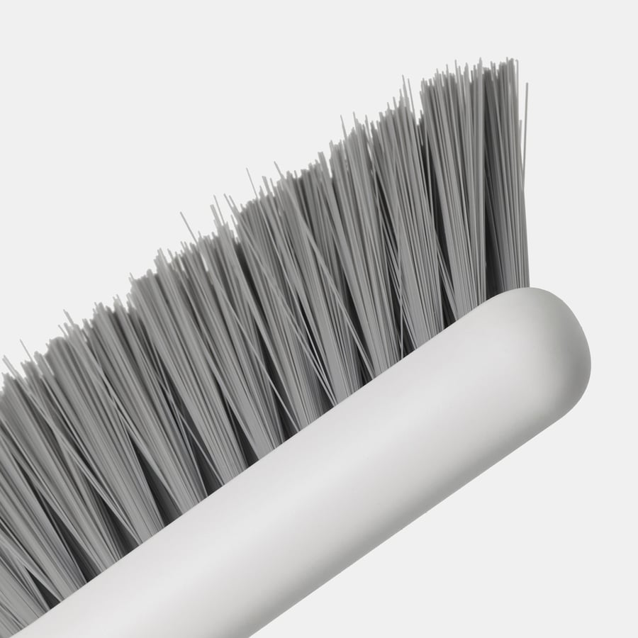 PE874093 خاک انداز و جارو ایکیا PEPPRIG طوسی مناسب نظافت سریع آشپزخانه، اتاق و محل کار