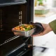 ظرف استیل غذا ایکیا IKEA 365+ مربعی 600 میلی‌لیتر مناسب نگهداری انواع مواد غذایی
